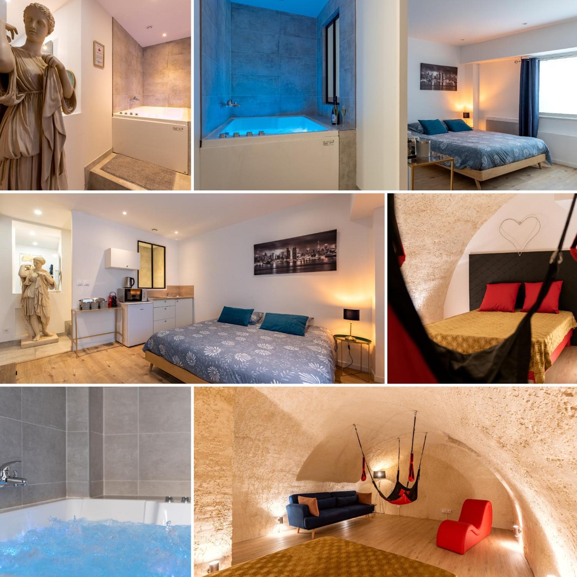 Le Fruit Defendu "Love Room" Jacuzzi Centre Ville Rouen Esterno foto